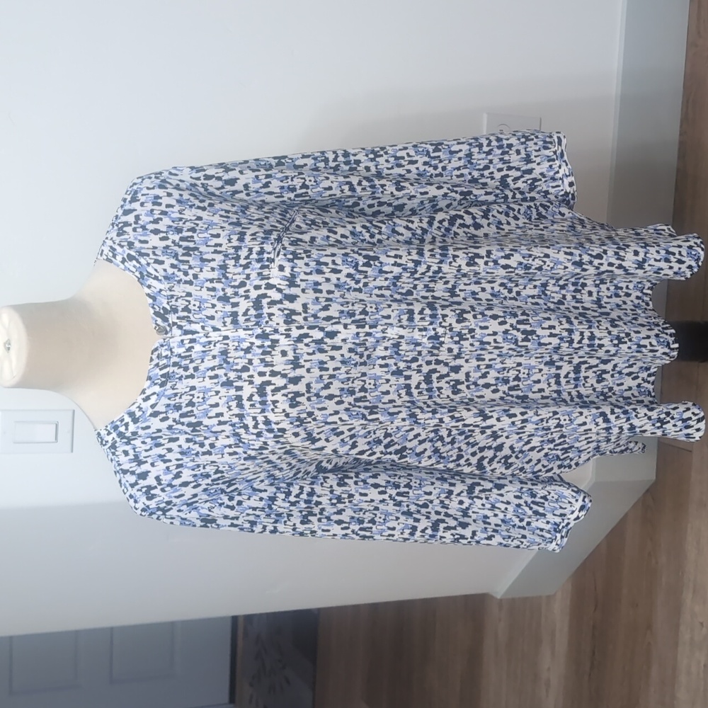 JM Collection Multicolor Patterned Blouse - image 12